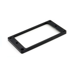 PICKUP RING FOR HUMBUCKER FLAT 5mm PLASTIC BLACK