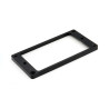 CONTOUR MICRO POUR HUMBUCKER PLAT 5mm PLASTIQUE BLACK