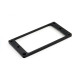 CONTOUR MICRO POUR HUMBUCKER PLAT 2mm PLASTIQUE BLACK