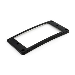 PICKUP RING FOR HUMBUCKER SLANTED / CURVED TOP AND BOTTOM NECK POSITION BLACK