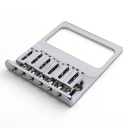 TV JONES® ORIGINAL TELE® BRIDGE PLATE 6 SADDLES CHROME