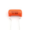 CAPACITORS SPRAGUE ORANGE DROP .022mfd 200 VOLTS (3)