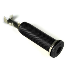 JACK TUBE SWITCHCRAFT STEREO 152B 40mm/ 35mm BLACK