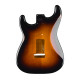 FENDER® ROAD WORN® STRATOCASTER® SSS ALDER BODY 2-TONE SUNBURST