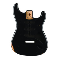 FENDER® ROAD WORN® STRATOCASTER® SSS ALDER BODY BLACK