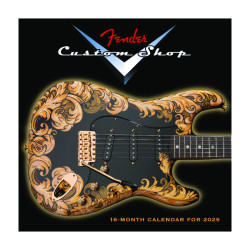 FENDER® 2025 CUSTOM SHOP CALENDAR