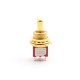 MINI TOGGLE SWITCH ON-ON-ON 12mm THREAD GOLD