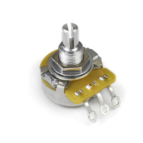 CTS® POTENTIOMÈTRE NO LOAD TONALITÉ AXE FENDU 6mm 250K AUDIO