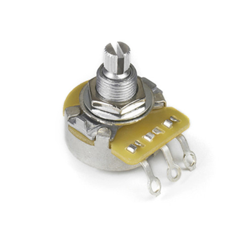 CTS® POTENTIOMÈTRE NO LOAD TONALITÉ AXE FENDU 6mm 500K AUDIO