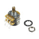 Dual 500K/250K Split Shaft Potentiometer