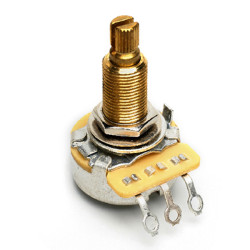 CTS® POTENTIOMÈTRE LONG FILETAGE AXE FENDU 6mm TOLÉRENCE 10% 500K LINÉAIRE