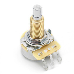 CTS® POTENTIOMÈTRE LONG FILETAGE POUR LES PAUL® AXE FENDU 6mm 1 MEG LINÉAIRE