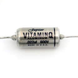 JUPITER® VITAMIN-Q CAPACITOR ALUMINIUM FOIL PAPER IN OIL 600V 0.022uf