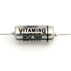 JUPITER® VITAMIN-Q CAPACITOR ALUMINIUM FOIL PAPER IN OIL 600V 0.047uf