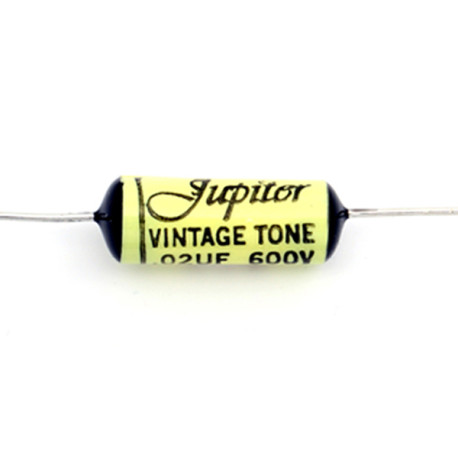 JUPITER® YELLOW VINTAGE TONE CAPACITOR MYLAR 1960's STYLE BUILD 600V 0.02uf