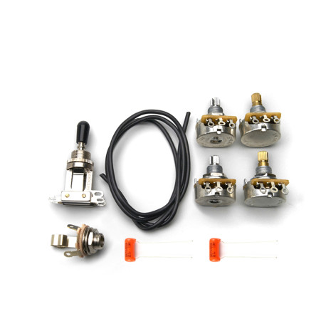 ALL PARTS® WIRING KIT FOR EPIPHONE® LES PAUL® (CTS® POT, SWITCHCRAFT® SWITCH...)