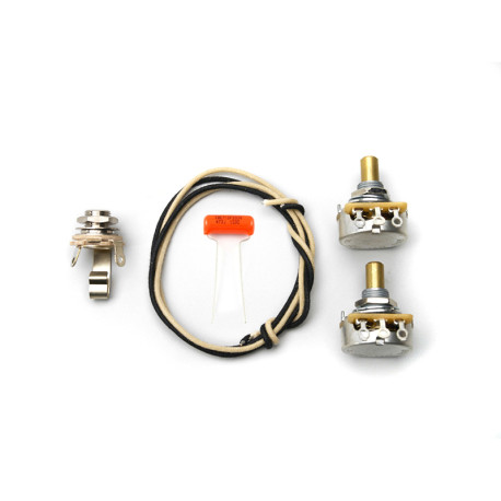 ALL PARTS® WIRING KIT FOR PRECISION BASS® (CTS® POTS, SWITCHCRAFT® JACK)