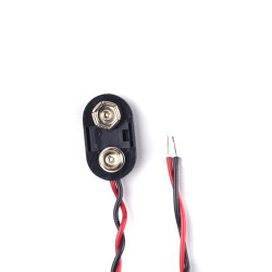 B-BAND CONTACTS 9V BATTERY WIRES (3PCS)