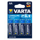 VARTA HIGH ENERGY ALKALINE 1.5 VOLTS TYPE LR6 (4 PCS)