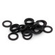 RUBBER WASHER FOR TUBE JACKS BLACK (25pcs)