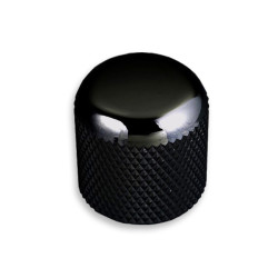 GOTOH DOME KNOB BLACK 18MM DIA-18MM HAUT (2)