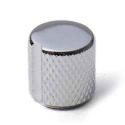 GOLDO DELUXE METAL KNOB HIGH CHROME (22x18,5mm)