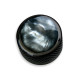 Q-PART DOME BLACK ACRYLIC BLACK PEARL