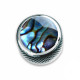 Q-PART DOME CHROME NATURAL ABALONE