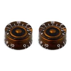 SPEED KNOB CHOCOLATE BROWN 2pcs (INCH)