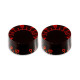 SPEED KNOB RED TINT 2pcs (INCH)