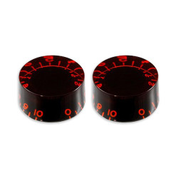 SPEED KNOB RED TINT 2pcs (INCH)