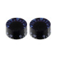 SPEED KNOB BLUE TINT 2pcs (INCH)