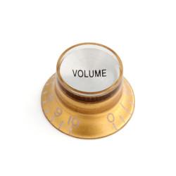 BOUTONS REFLECTOR VOLUME SILVER TOP POUR AXES US FENDUS DORÉ (2 pcs)