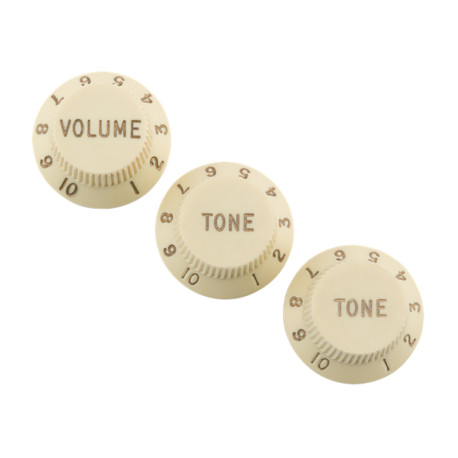 Road Worn® Strat® Knobs Aged White