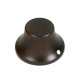 BELL KNOB ROSEWOOD PUSH-ON (2)