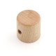 DOME KNOB BOX WOOD + VIS FLAT TOP (2)