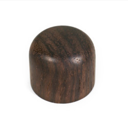 DOME KNOB ROSEWOOD PUSH-ON (2)