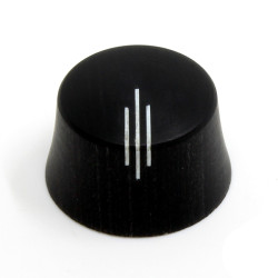 WOOD KNOB D'ANGELICO® STYLE INCH SIZE (1pc)