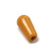 THREADED TOGGLE SWITCH KNOB AMBER AGED