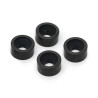 NECK BUSHING BLACK 12 X 6 mm (4PCS)