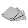 NECK PLATE STANDARD CHROME (BULK PACK 3PCS)