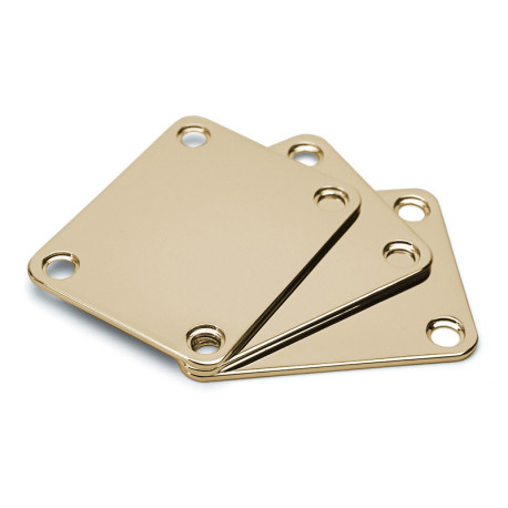 NECK PLATE STANDARD GOLD (BULK PACK 3PCS)