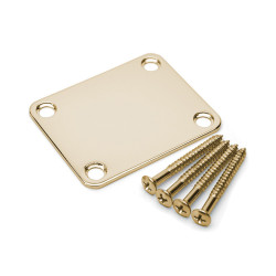 NECK PLATE + SCREWS STANDARD GOLD