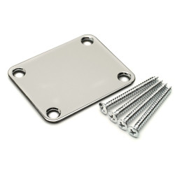 GOTOH® NBS-3 DELUXE NECK PLATE WITH SCREWS NICKEL