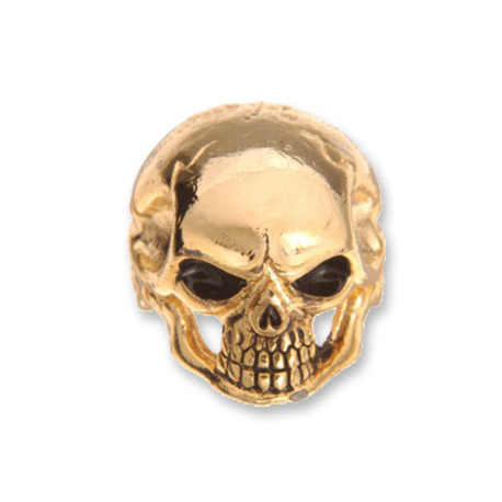 Q-PART JUMBO SKULL I GOLD