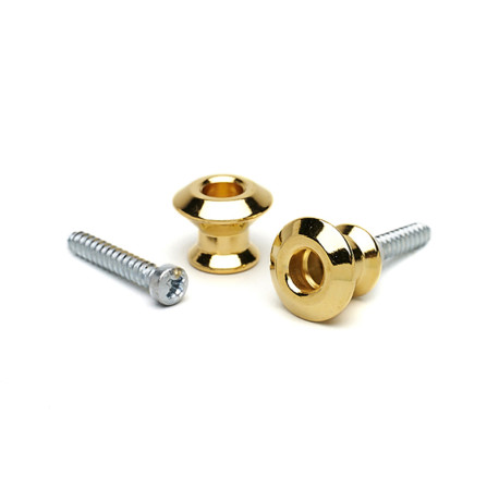 DUNLOP STRAP LOCK BUTTON GOLD (2)