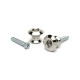 DUNLOP STRAP LOCK BUTTON NICKEL (2)