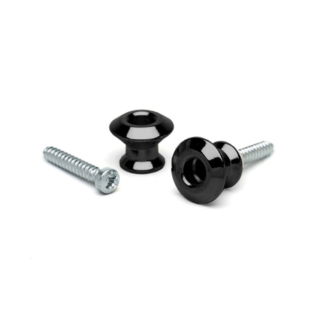 DUNLOP STRAP LOCK BUTTON BLACK (2)