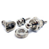 SCHALLER S-LOCK NICKEL (1 PAIR)