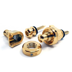 SCHALLER S-LOCK GOLD (1 PAIR)